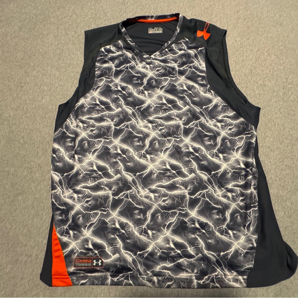 Under Armour Stormy Lightning Workout Tank Top XXL
